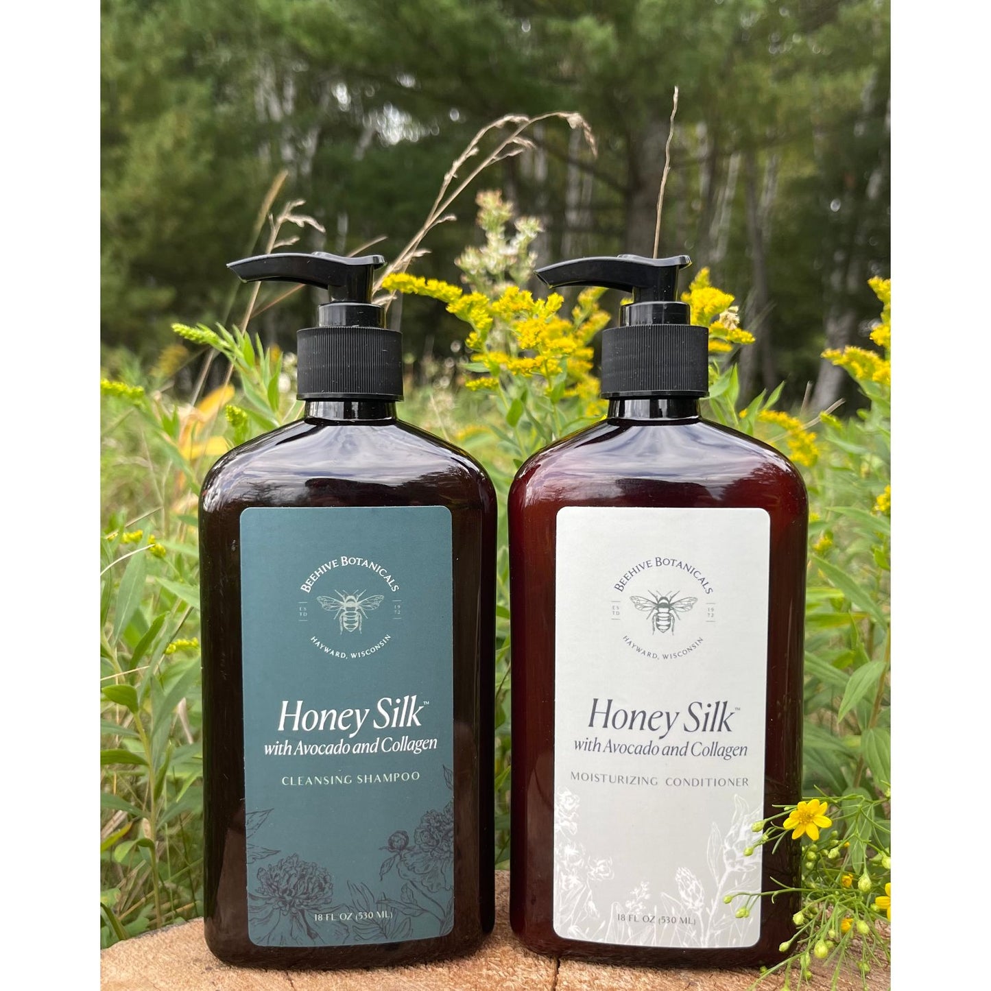 shampoo and conditioner