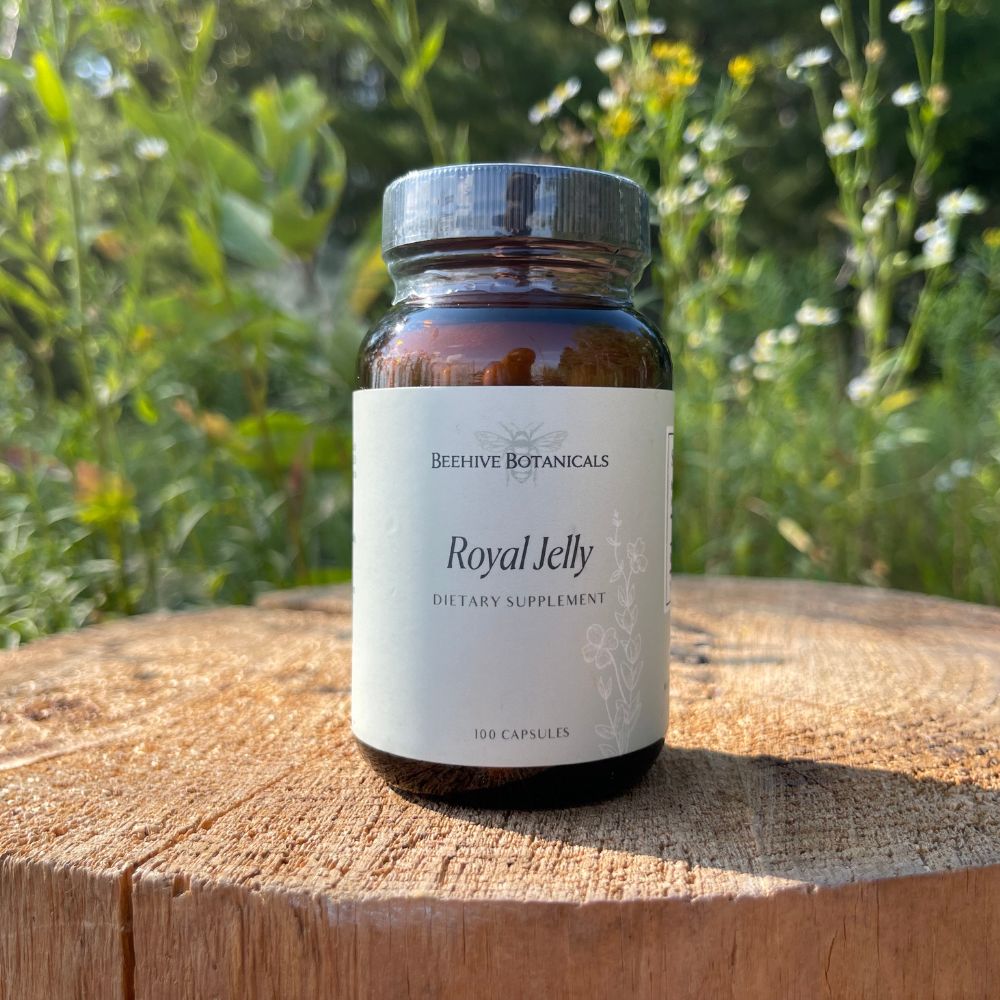 Royal Jelly, 334mg Equivalent to 1000mg Per Capsule