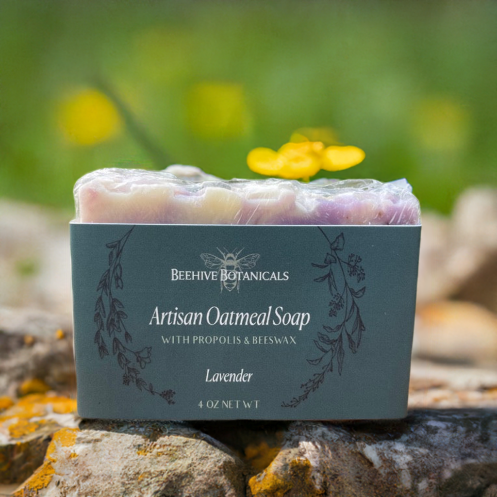 Artisan Oatmeal Soap - Lavender