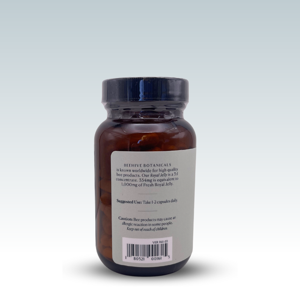 Royal Jelly, 334mg Equivalent to 1000mg Per Capsule