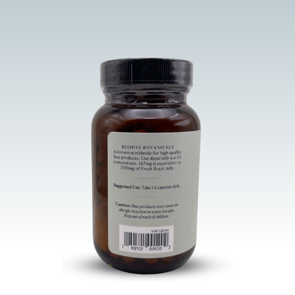 Royal Jelly, 167mg Equivalent to 500mg Per Capsule