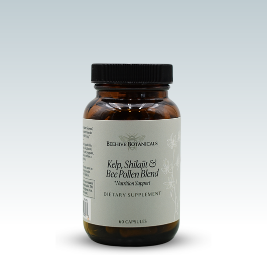 Kelp, Shilajit & Bee Pollen Blend Capsules