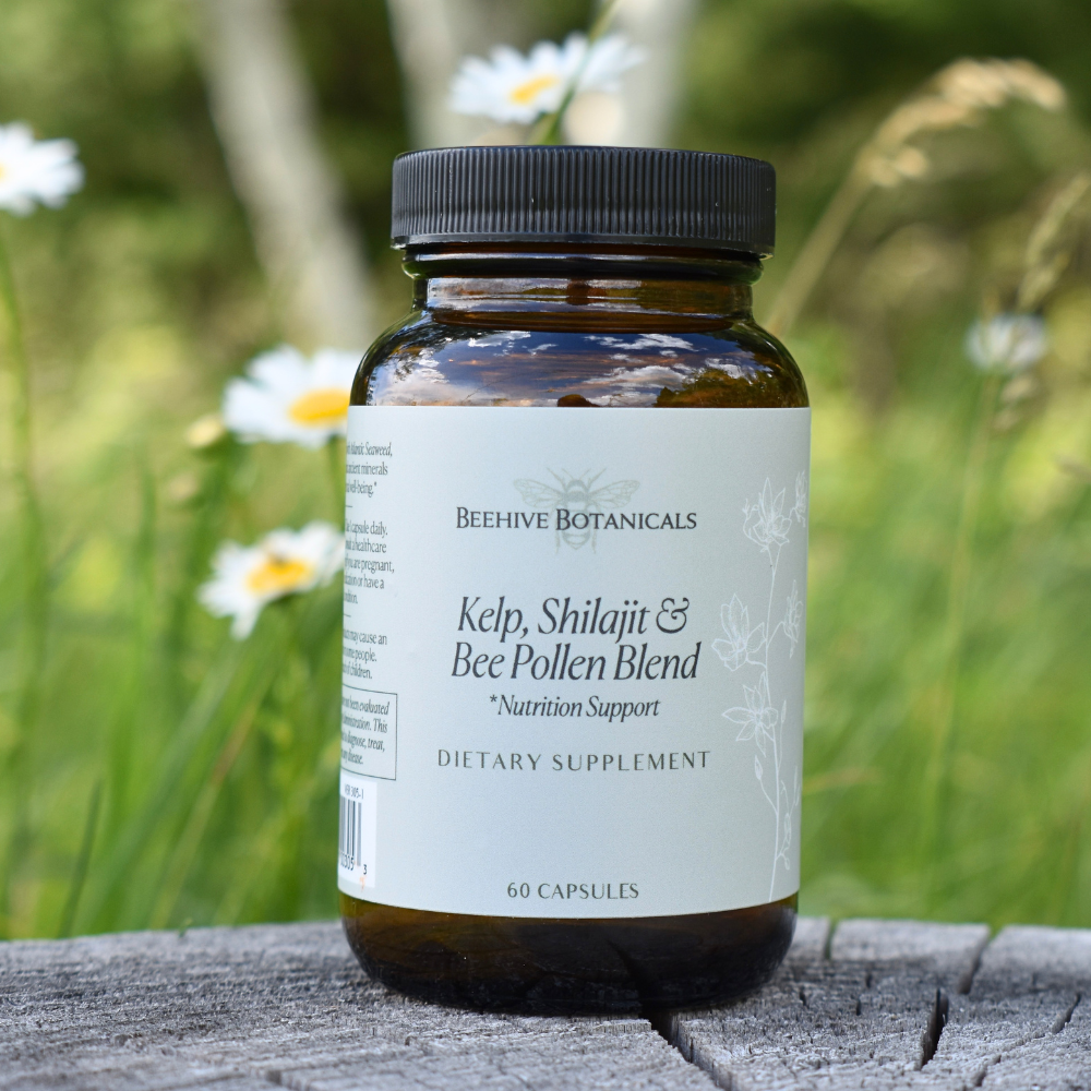 Kelp, Shilajit and beeepollen blend