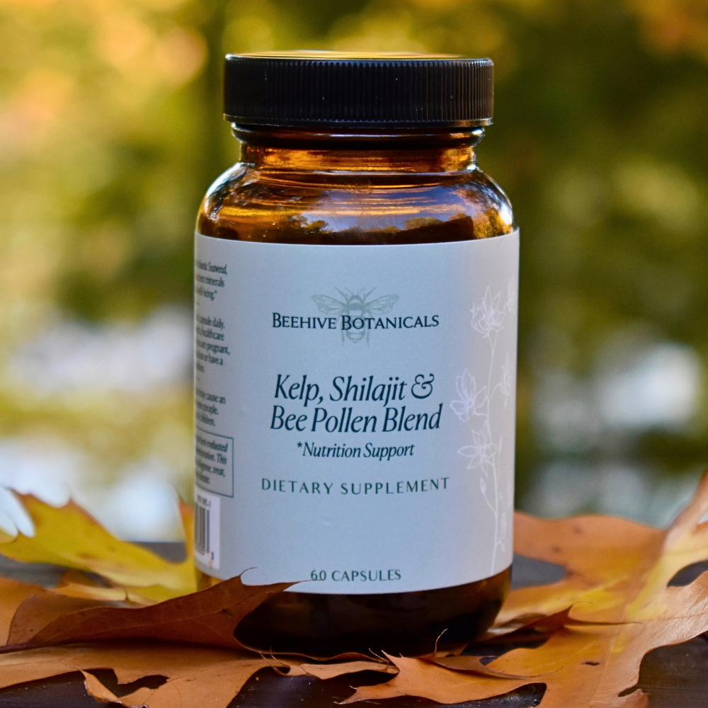 Kelp, Shilajit & Bee Pollen Blend Capsules