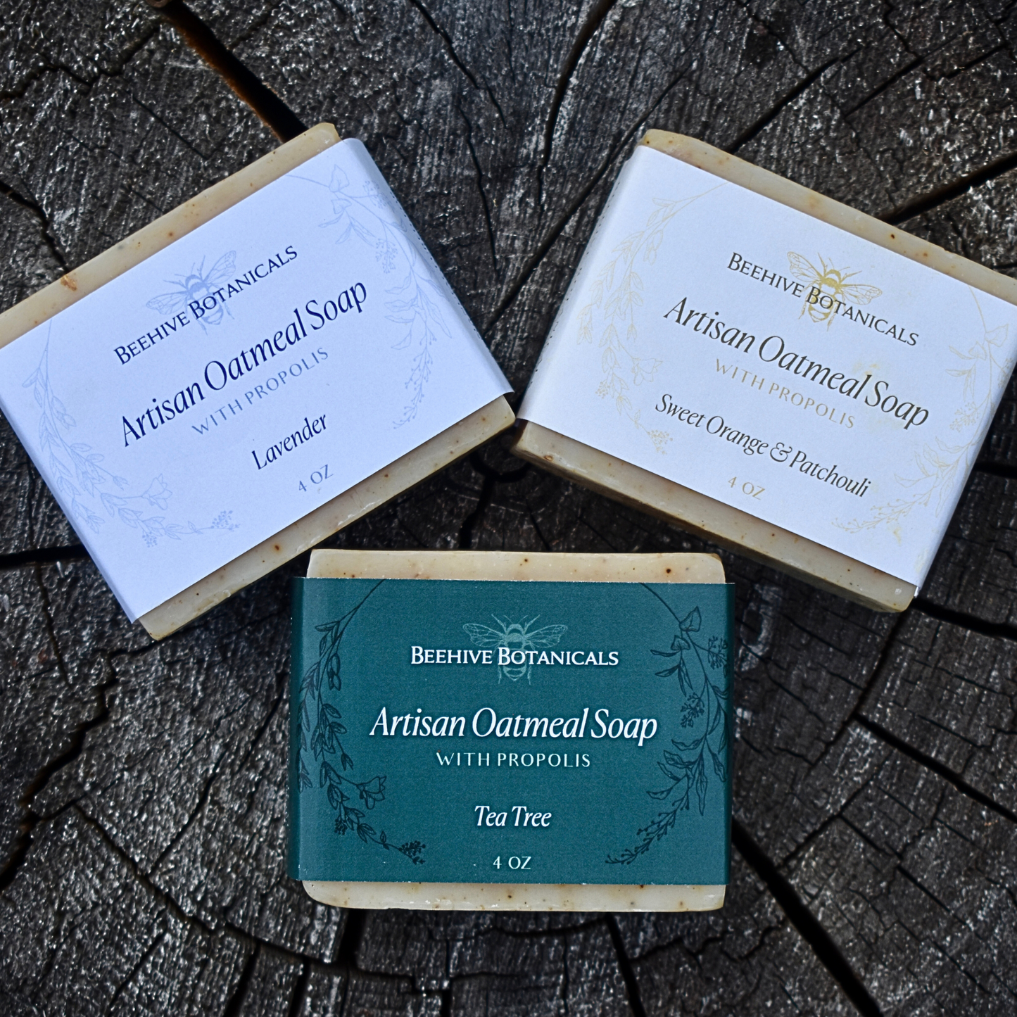 Artisan Oatmeal Soap 3-Pack