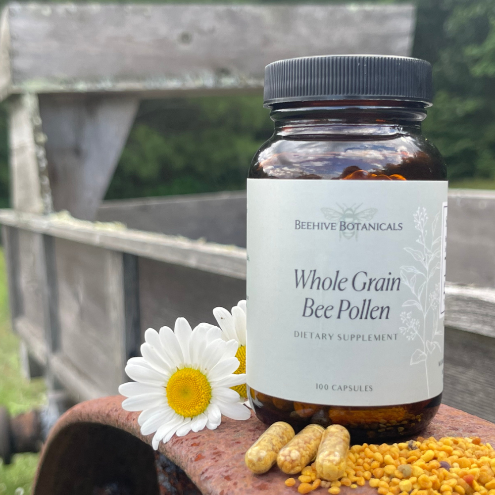 Whole Grain Bee Pollen Capsules