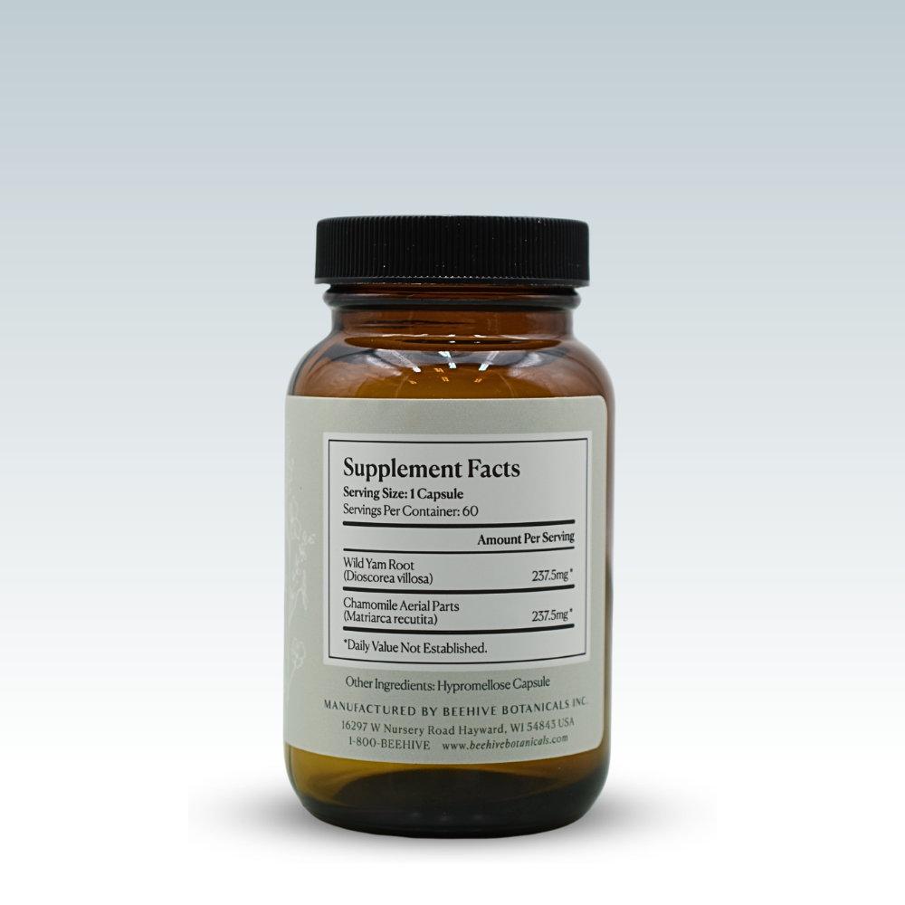 Wild Yam & Chamomile Capsules
