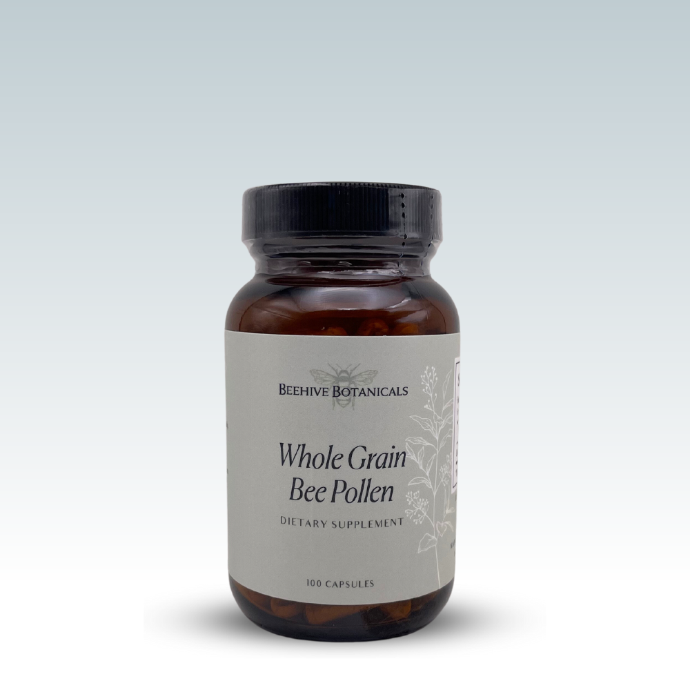 Whole Grain Bee Pollen Capsules